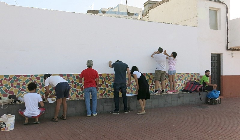 Pozo Izquierdo realiza una suelta de tortugas y limpieza de fondos 