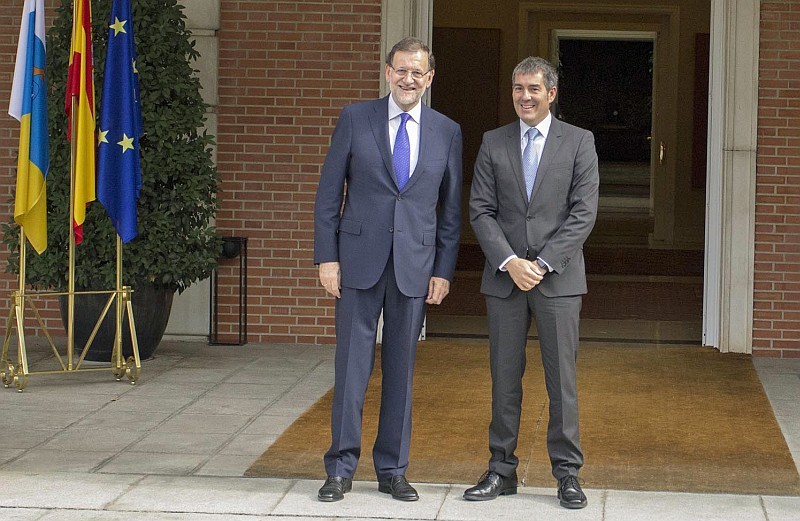  Clavijo reclama a Rajoy un mayor compromiso con Canarias 