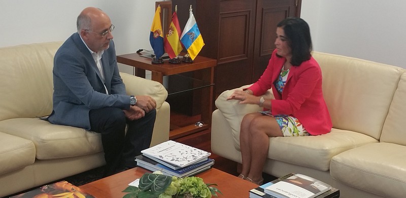 El Cabildo de Gran Canaria impulsar� la oficina de la C�mara regional en Gran Canaria