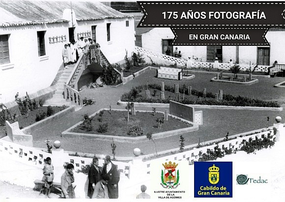 Ag�imes inaugura la exposici�n �175 a�os de la fotograf�a en gran canaria�