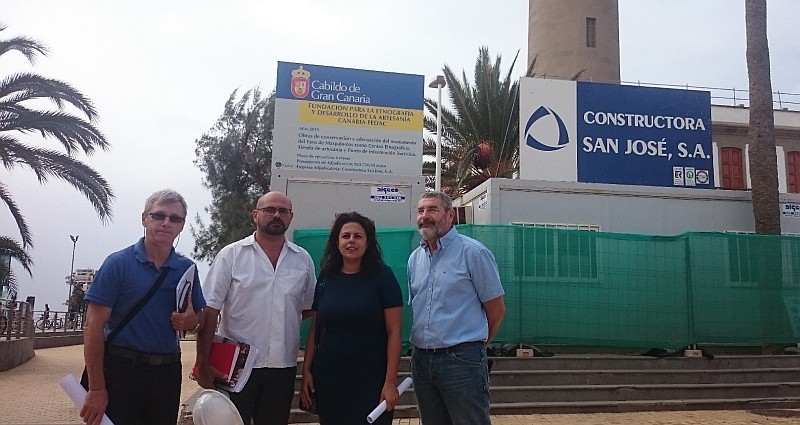 El Cabido prev� que las obras del Faro de Maspalomas concluyan a final de a�o