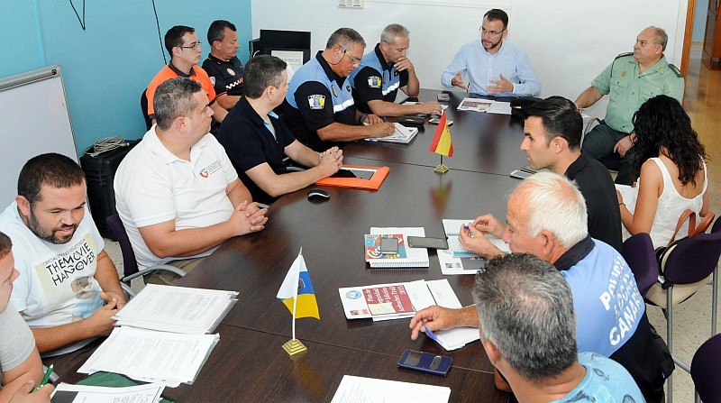 La Junta de Seguridad dise�a el plan de la prueba Acebuches Trail 2015