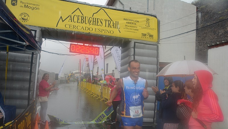 Acebuches Trail vio aumentada su dureza por la incesante lluvia