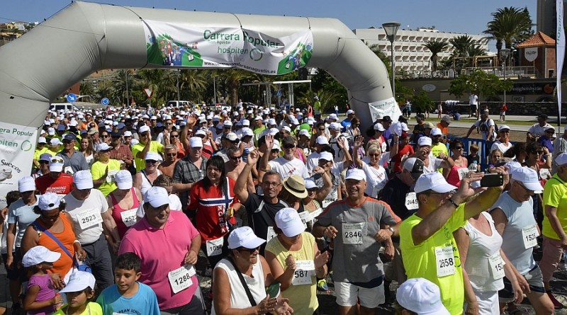 Solidaridad, deporte y buen ambiente en San Agust�n  