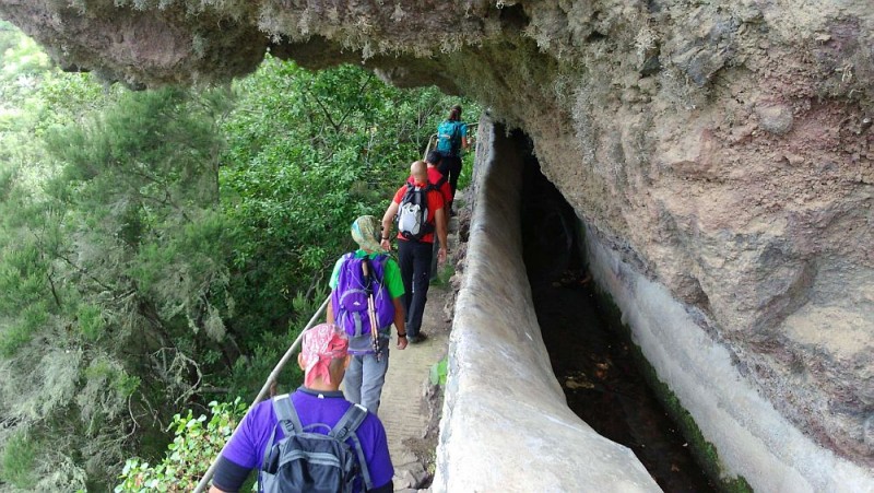 �San Bartolom� Camina� har� la senda de Hoya La Vieja a Tejeda
