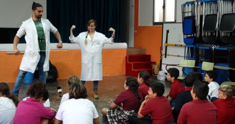 Ingenio estrena los talleres �Reciclaje Divertido, obra teatral