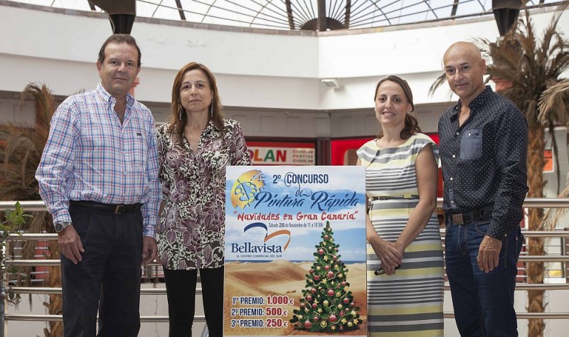 El CC Bellavista celebra su segundo concurso de pintura r�pida 