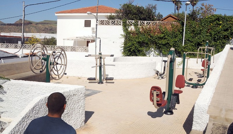 Los centros de mayores se dotan  de zonas deportivas biosaludables