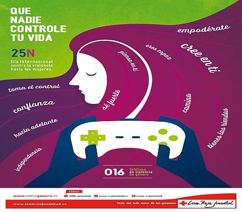 Cruz Roja pone en marcha la campa�a �Que nadie controle tu vida�