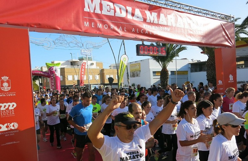 La Media Marat�n Camilo S�nchez llena este fin Santa Luc�a de deporte y solidaridad