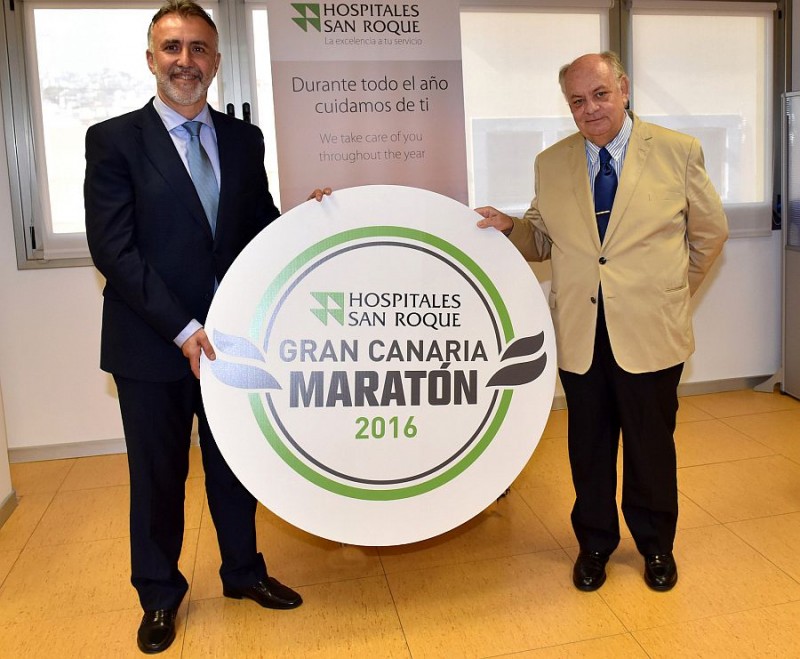  Hospitales San Roque Gran Canaria Marat�n presenta su nueva imagen