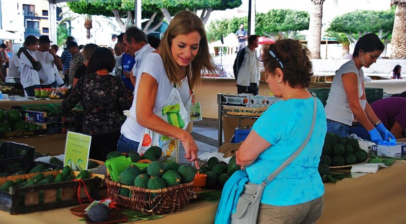 La Feria del Aguacate de Mog�n cierra la Feria del Aguacate con m�s de 3.000 visitantes