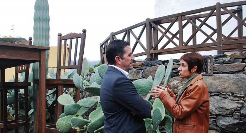 Mog�n trabaja en la realizaci�n de un centro de interpretaci�n en Molino de Viento 