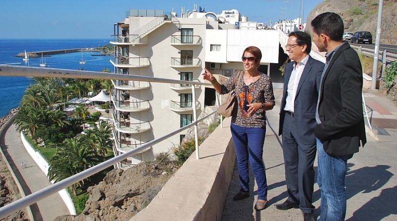 El paseo Mara�uelas-Anfi ampl�a su presupuesto con 300.000 euros del Gobierno de Canarias