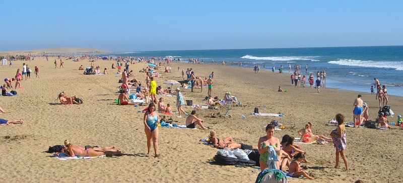 Maspalomas despide el 2015  con un lleno tur�stico 
