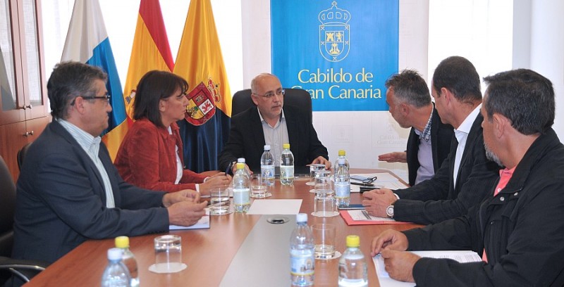 El Cabildo ceder� a Megaturbinas su posici�n para instalar un aerogenerador en el Puerto de Arinaga 