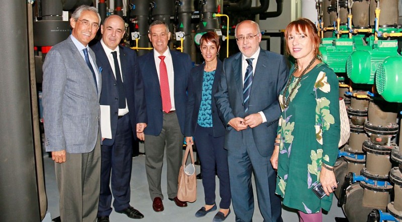 Morales elogia la primera planta de aerotermia tur�stica de Gran Canaria 